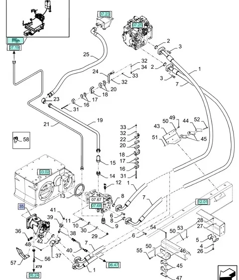 87644079 - гидромотор