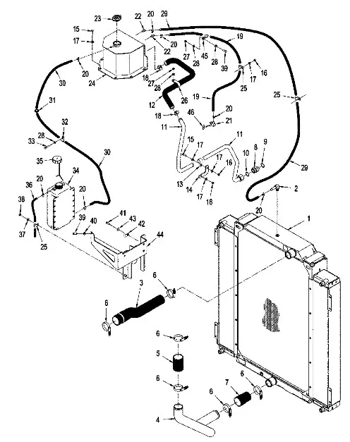 87682173 - Патрубок вод. охл. ДВС St.530,535